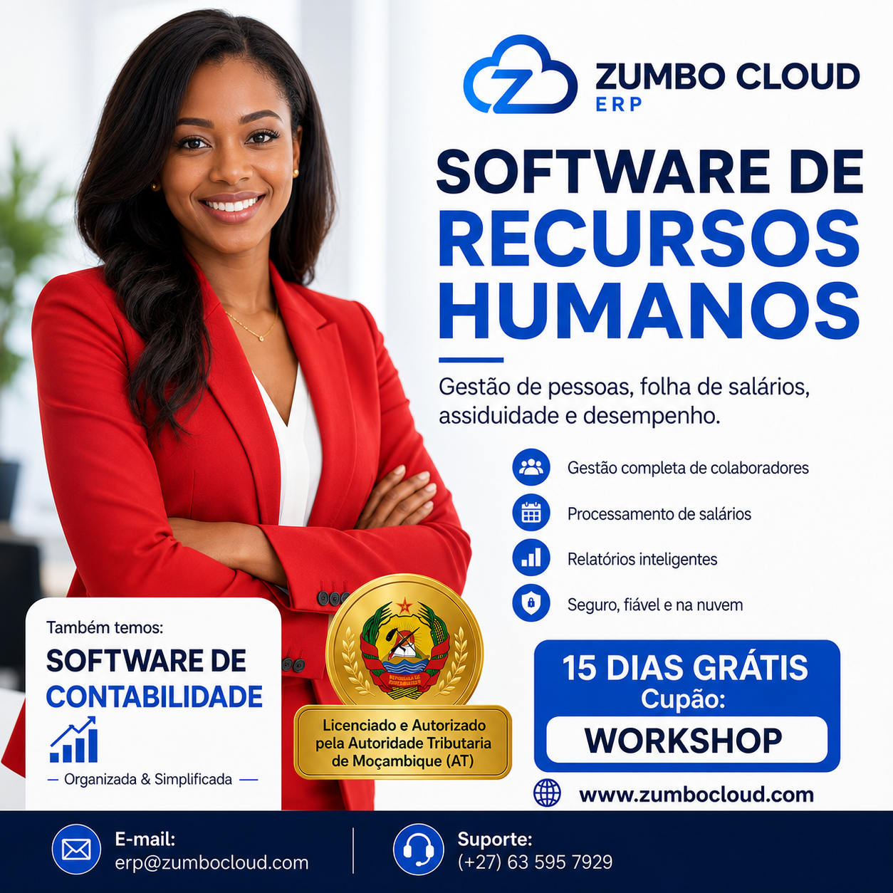 ZumboCloud ERP — Software de gestão empresarial