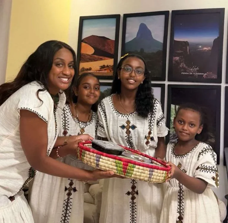 Jessi Madalena celebra o Natal do povo etíope, “o país que ainda se encontra em 2017”