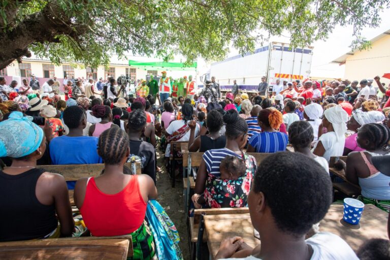 Daniel Chapo destaca Marracuene como exemplo na gestão de centros de acolhimento