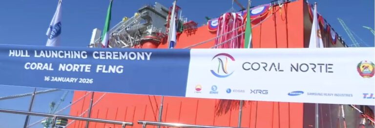 Coral Norte inicia construção da plataforma flutuante de exploração de gás