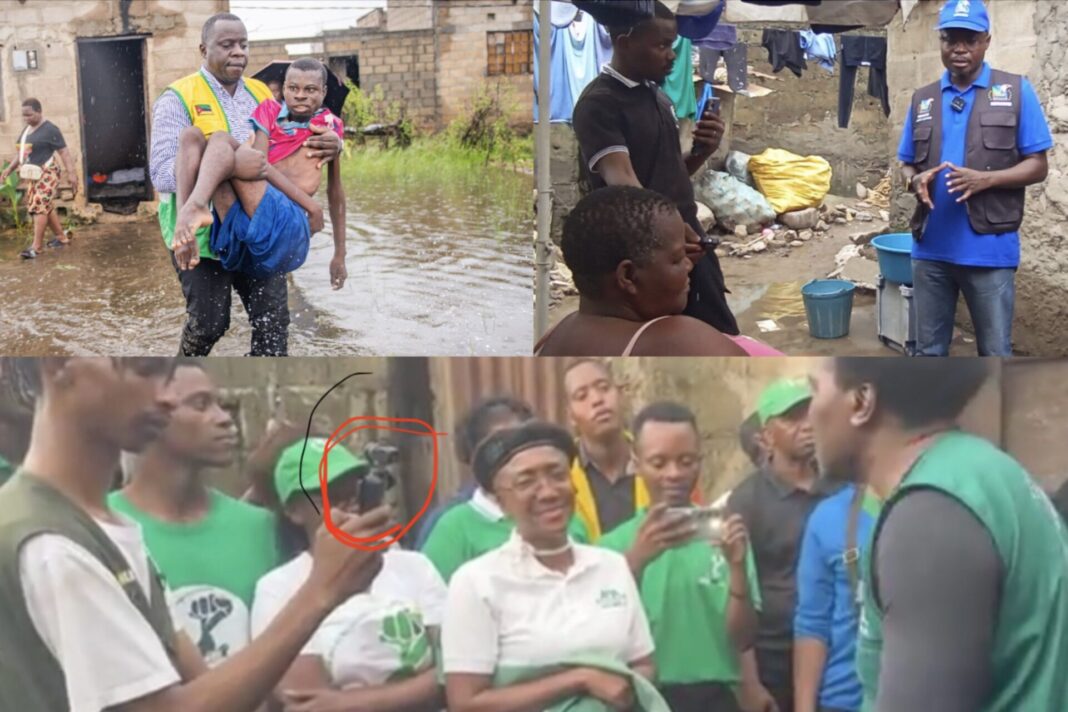 Quando a ajuda chega acompanhada de câmaras: Busca por protagonismo transforma drama em palco político