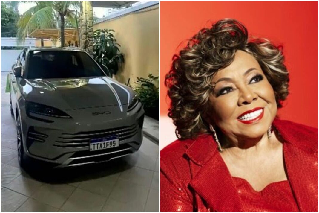 Cena de filme: como agiram os bandidos que roubaram o carro da Alcione