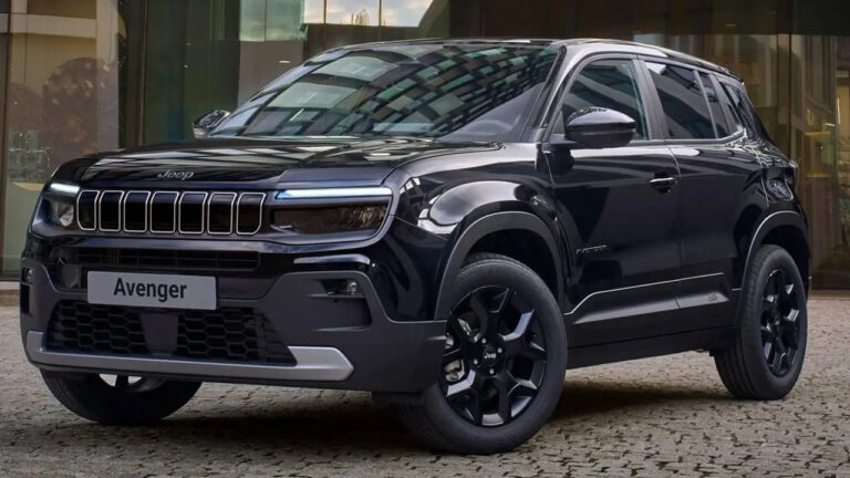 Jeep Lança Avenger Black Edition Com Versão Eléctrica e Detalhes Exclusivos