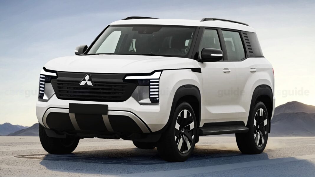 Mitsubishi Revela a Nova Geração do Pajero: um SUV Com Luzes LED Verticais
