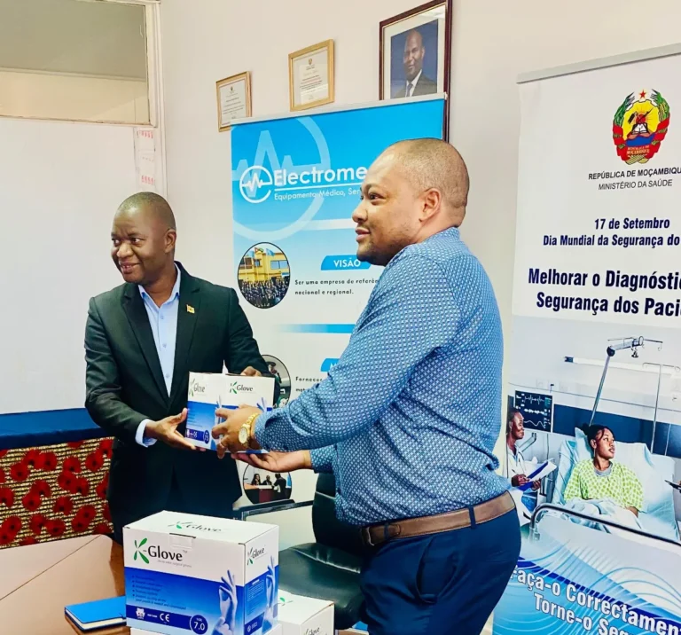 Electromed doa material médico ao Ministério da Saúde para apoio às vítimas das cheias em Gaza