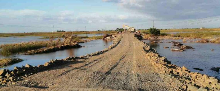Ligação terrestre norte e sul esteve momentaneamente interrompida